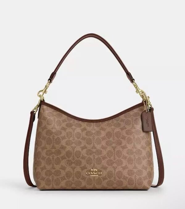 Coach Laurel Shoulder Bag In Signature Canvas