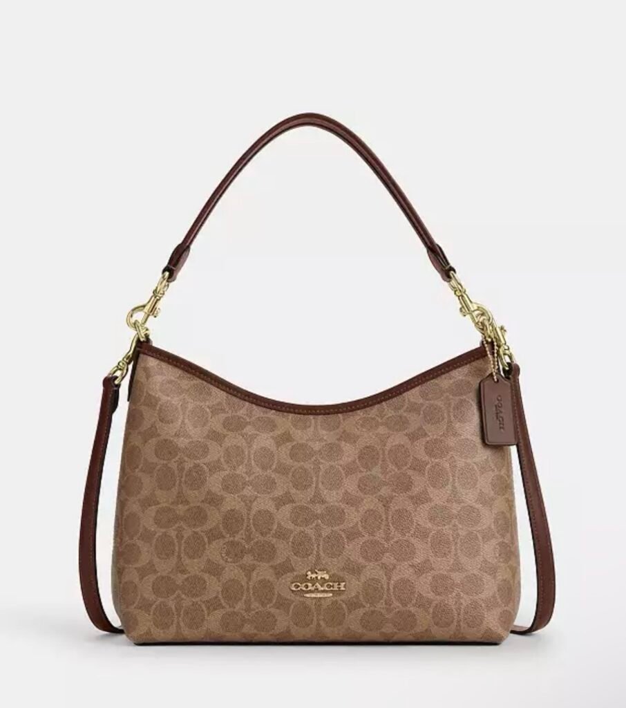 Coach Laurel Shoulder Bag In Signature Canvas